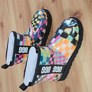 UGG Classic clear mini checks
